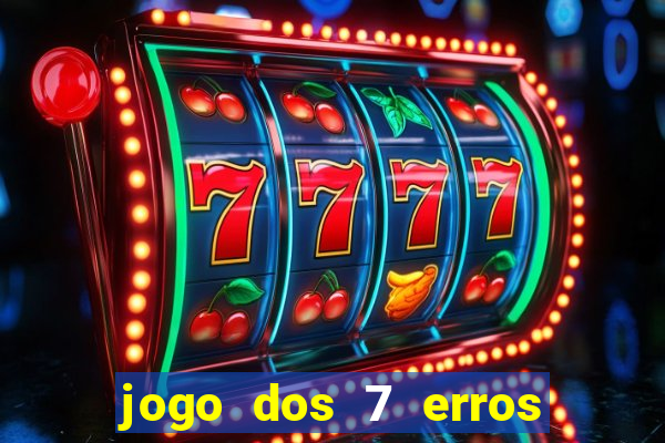 jogo dos 7 erros para manipuladores de alimentos